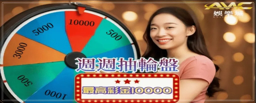 AMC娛樂城優惠看起來超香,但你真的懂「信用版」的水多深嗎? 2 AMC娛樂城優惠:週週抽輪盤 最高彩金10000