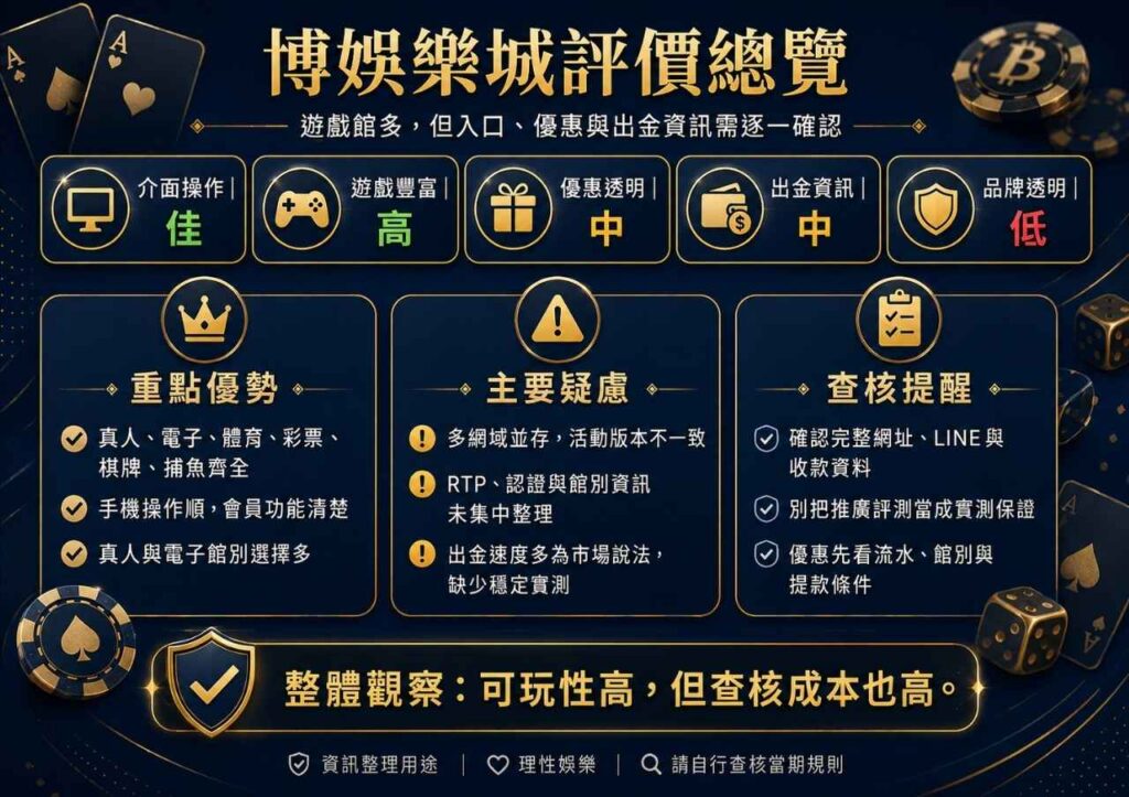 2026通博娛樂城評價懶人包|遊戲介面、安全性評價一次看 1 通博娛樂城評價總覽